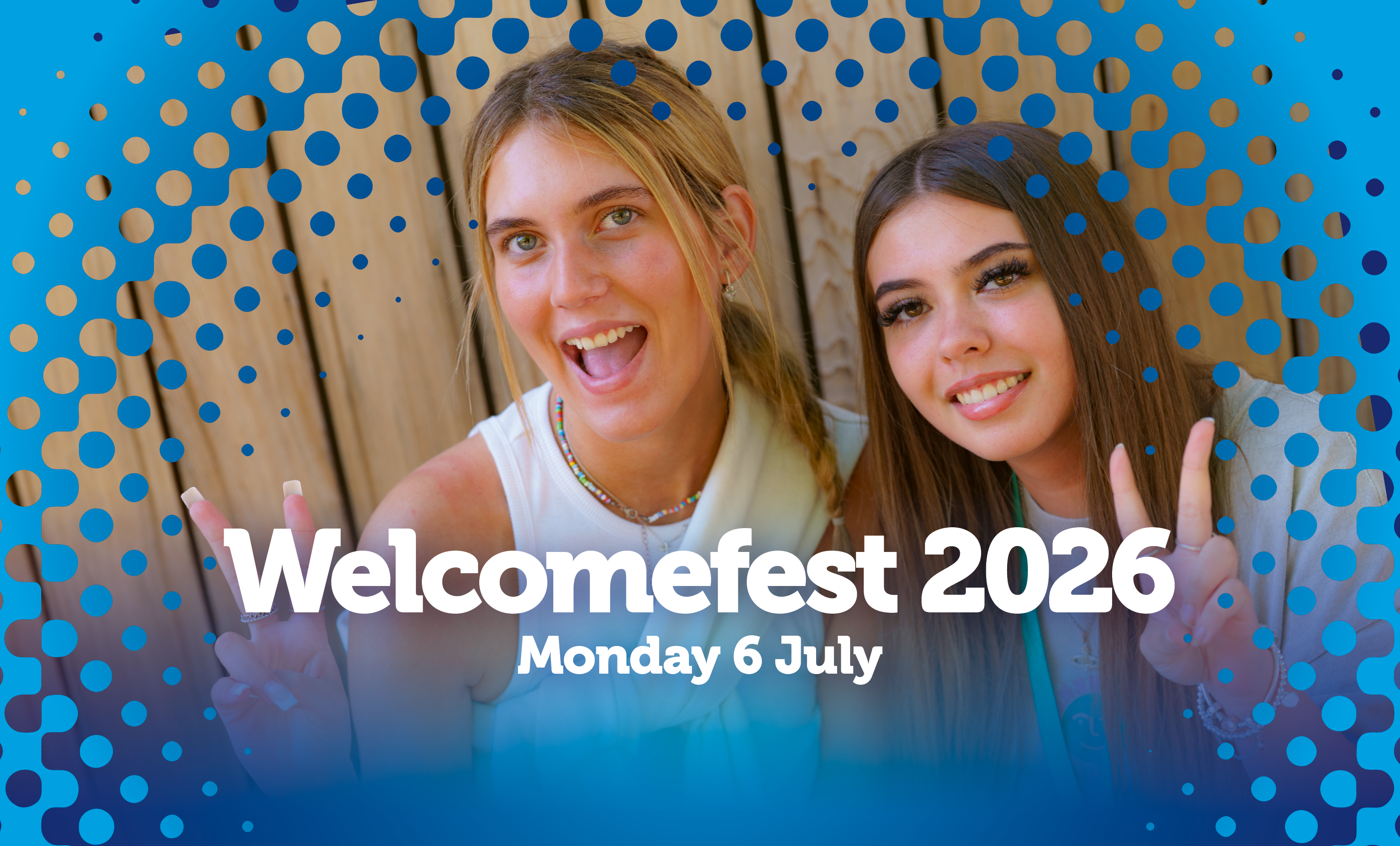Action-packed VIP event for students starting in September!
